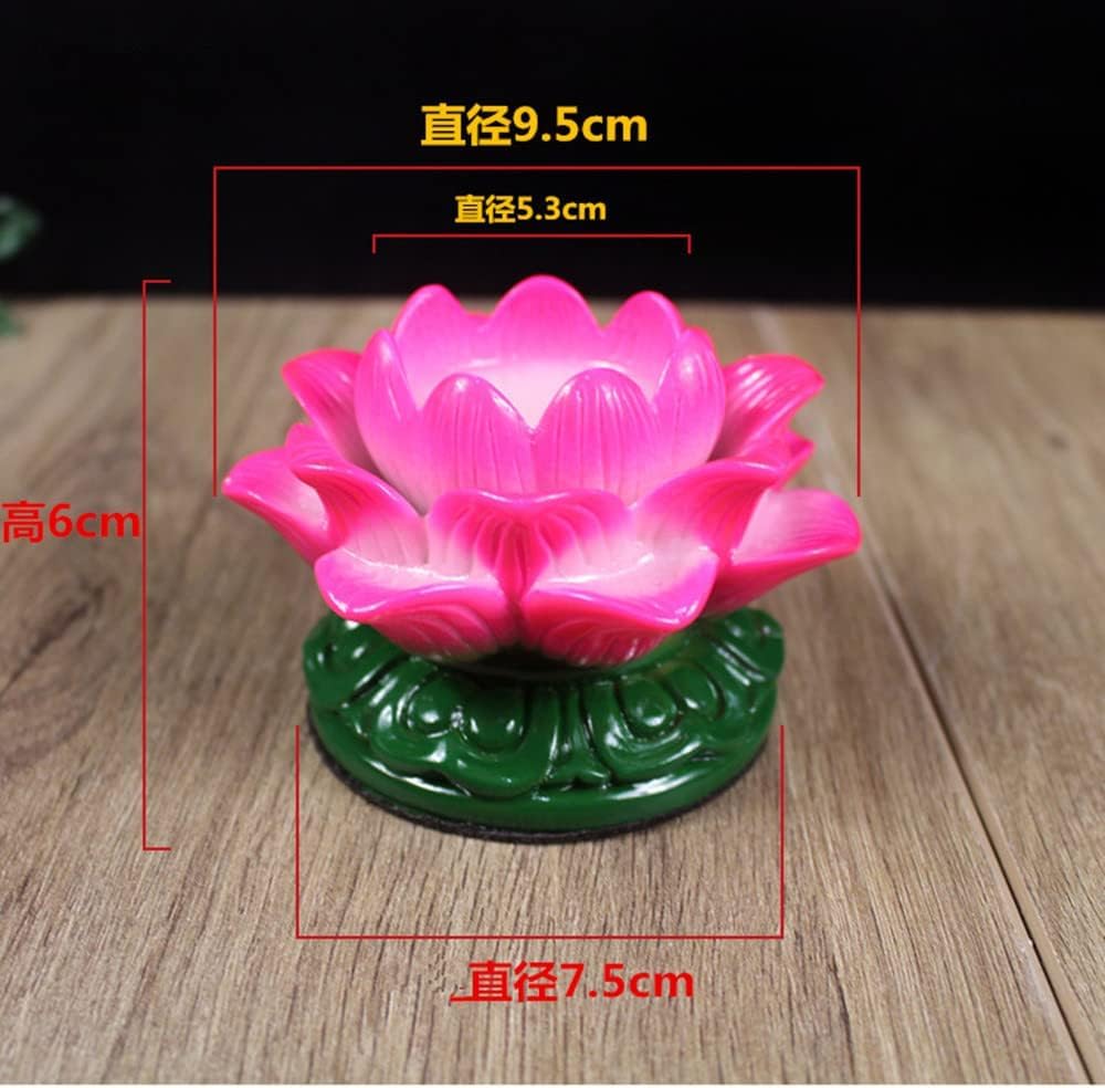 Amazon｜仏壇 神前用燭台 輪灯 蓮花 蓮の花 仏花 造花 蓮 仏 壇用の